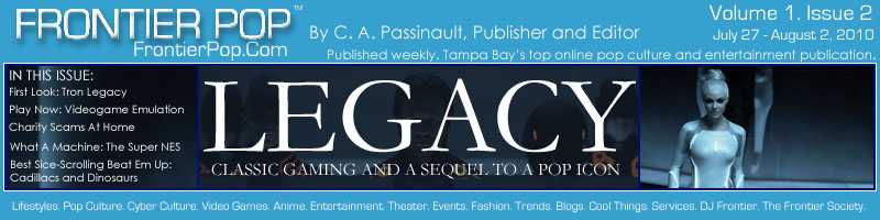 Frontier Pop issue 2: Legacy - Classic Gaming and a sequel to a pop icon